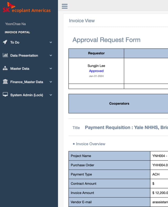 Screenshot of the project image